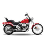 kesstech 2in2 3 low slip ons esm2 black matt for harley fits softail pre 1999 standard evolution pre 1999 springer evolution pre 1999 custom evolution pre 1999 night train evolution pre 1999 4