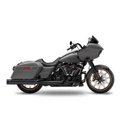 kesstech 2in2 fl double o 104 mm slip ons ese black matt for harley fits touring two thousand twenty one electra glide revival me114 two thousand twenty one road king police me114 two thousand t 8