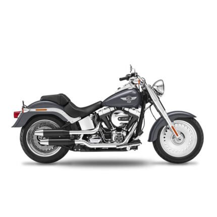 kesstech 2in2 3 high slip ons esm2 black matt for harley fits softail 2000 2006 fat boy tc88 2000 2006 deuce tc88 4