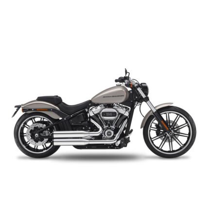 kesstech 2in2 fusion long shotgun low exhaust ese chrome for harley fits softail 2021 2022 fat boy 114 s me114 2021 2022 breakout 114 s me114 3
