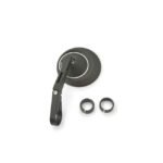 daytona bar end d mirror number 8 long stem for harley