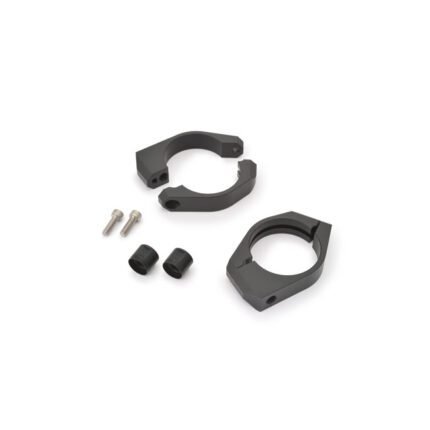 daytona fork clamp turn signal mount kit 48mm for harley fits universal