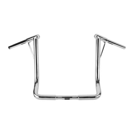 burly 1 1 4 louie b bar 16 rise chrome for harley fits 2008 2023 flht flhx e throttle with batwing fairing with 1 i d risers