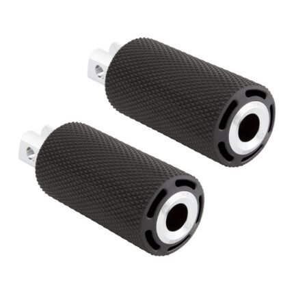 arlen ness cush footpeg set chrome for harley fits 2023 h d with traditional h d male mount