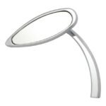 eye shaped mirror embossed for harley fits 1965 up h d