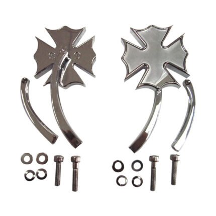 maltese twist mirror lr for harley fits 1965 up h d