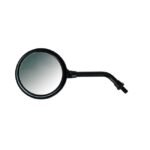texas mirror black short stem left side for harley