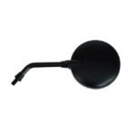 texas mirror black short stem left side for harley