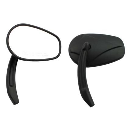 daboss mirror set black for harley fits 1965 up h d