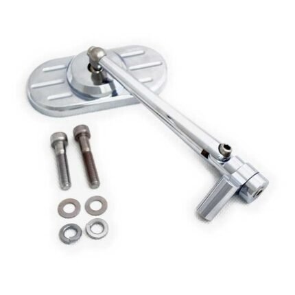 rascal oval mirror set for harley fits metric adapter required k1411 hon suz kaw or k1413 508896 yam