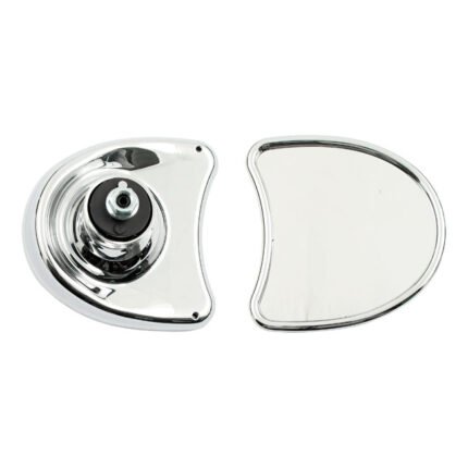 touring fairing mount mirror kit single vision chrome for harley fits 1996 2013 electra glides 2006 2013 flhx 2009 2013 trikes batwing fairing models nu