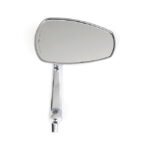 slipstream mirror set straight stem chrome for harley