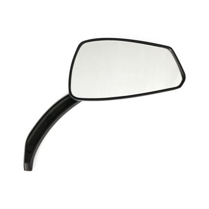trooper mirror set matte black for harley
