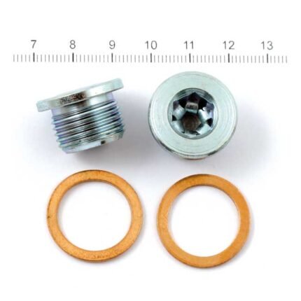 vance hines 18mm o2 sensor plug set zinc for harley fits 1986 2006 h d models with exhaust system equipped with o2 sensor bungs