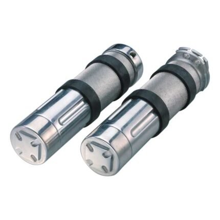 hkc h b grips young gun maltese cross for harley fits 1974 2022 h d with single or dual throttle cables excl street