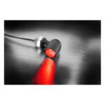 kellermann spot rb dark led taillight dark lens for harley fits universal