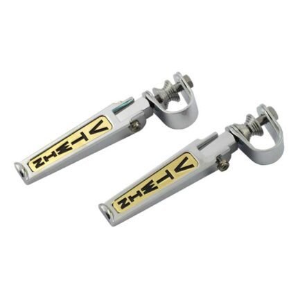 v twin clamp on pegs chrome for harley