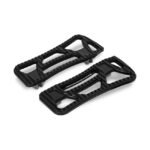 kodlin mini track boards black for harley fits 1984 2023 touring 1984 2017 fls flst 2012 2016 fld