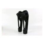 kodlin universal fastback risers 8 black for harley fits all h d with 1 handlebar clamp area and 3 5 riser mount spacing