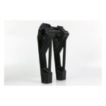 kodlin universal fastback risers 8 black for harley fits all h d with 1 handlebar clamp area and 3 5 riser mount spacing