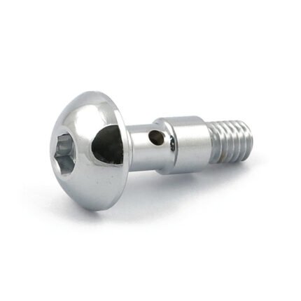 breather banjo bolt button head for harley fits 1999 2007 twin cam