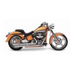 Cobra, Speedster Slashdown Exhaust. Chrome for Harley Fits: 2004-2006 XL - Image 2