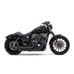 V&H, 2-1/2" Bigshots Staggered Pcx Exhaust. Chrome for Harley Fits: 2006-2017 Dyna (excluding 2012-2016 FLD Switchback) - Image 3